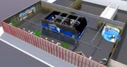 Überblick auf die Sonderschau «rüüdig guet! Lozärn» (Bild: Visualisierung PD)