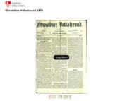 Die erste verfügbare Onlineausgabe stammt aus dem Jahr 1870. (Bild: Screenshot dokumente.staatsarchiv.ow.ch)