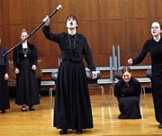 Das Stück «Bernarda Albas Haus» feiert am Freitag Premiere. (Bild: Werner Schelbert (Menzingen, 3. März 2018))