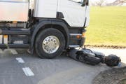Die Unfallstelle zwischen Buttisholz und Nottwil. (Bild: Luzerner Polizei)