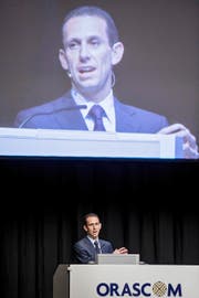 Khaled Bichara, seit Anfang Jahr CEO von Orascom Development. (Bild: Keystone/Alexandra Wey)