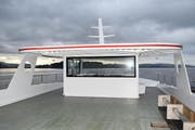 Ein Blick auf das Oberdeck des neuen SNG-Schiffes. (Bild: PD)
