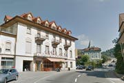 Kultur mitten im Dorf: Im Hotel Port wird der Entlebucher Kultursaal entstehen. (Bild: maps.google.ch/Screenshot LZ)