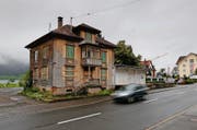 Das «alte Bahnhöfli», wie es sich heute präsentiert. Die Zukunft des Gebäudes ist unklar. (Bild Stefan Kaiser)