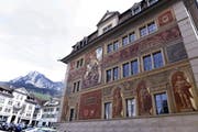 Das Rathaus in Schwyz. (Archivbild: Werner Schelbert (Schwyz, 25. Januar 2016))