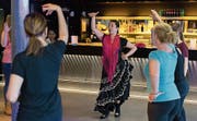 Auch in Zug wird drin sowie draussen getanzt. Beispielsweise Flamenco wie letztes Jahr mit Yuka Hayashi Brock. (Archivbild: Roger Zbinden)