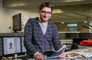 Die Menschen hinter den News: Sven Gallinelli Funktion: Visueller Blattmacher Alter: 38 Jahre (Bild: Roger Gruetter / Neue LZ)