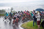 Nach dem Auftakt in Zug (Bild) fährt der Tross der Tour de Suisse am Mittwoch und Donnerstag durch den Kanton Uri. (Bild: Keystone/Gian Ehrenzeller)