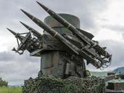 Waffensystem der Fliegerabwehr der Schweizer Armee (Symbolbild) (Bild: KEYSTONE/GAETAN BALLY)