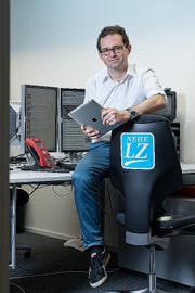 Robert Bachmann. Leiter der Online-Redaktion der Neuen Luzerner Zeitung. (Bild: Dominik Wunderli / Neue LZ)