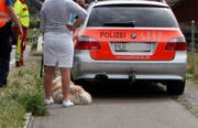 Glück im Unglück: Auch der Hund blieb unverletzt. (Bild: Geri Holdener)