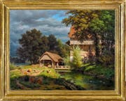 Robert Zünds «Die Mühle von Rathausen» entstand in den 1870er-Jahren. (Bild: PD)