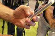 Die Sondereinheit «Luchs» soll ihre Einsätze in Zukunft mittels einer App koordinieren. (Symbolbild) (Bild: Archiv / Keystone)