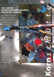 Einladungskarte zu 100 Jahre Künstlervereinigung Palette Luzern. (Bild: PD)