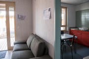 So sieht es im Innern des neuen Zentrums aus. (Bild: Nadia Schärli, Kriens, 24. November 2017)