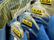 Kleider der Marke Calida verkaufen sich besser als auch schon. (Archiv) (Bild: KEYSTONE/STEFFEN SCHMIDT)