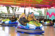 Putschi-Autos an der Määs heute... (Bild: Corinne Glanzmann)