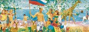 Schöne, heile Welt – Vladimir Dubossarsky/Alexander Vinogradov, «What the homeland begins with», 2006. Öl auf Leinwand. (Bild: Dubossarsky/Vinogradov/PD)