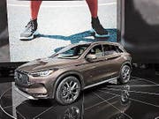 Markanter Infiniti QX50. (Bild: tg)