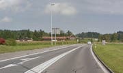 Hier bei der Autobahn-Ausfahrt Sempach in Richtig Hildisrieden entsteht ein neuer Veloweg. (Bild: Google Maps)