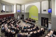 Der Luzerner Kantonsrat hat am Dienstag zahlreiche Beschlüsse gefasst. (Bild: Pius Amrein)