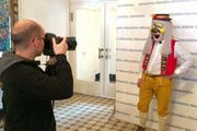 Shooting zum Fotowettbewerb «De beschti Lozärner Fasnachtsgrend» (Bild: Neue Luzerner Zeitung)