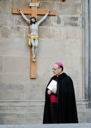 Der Churer Bischof Vitus Huonder. (Bild: Keystone)