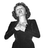 Edith Piaf wurde nur 48 Jahre alt. (Bild: Keystone)