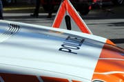Die Kantonspolizei Nidwalden stand ebenfalls im Einsatz. (Bild: Adrian Venetz / NZ)