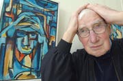 Der Luzerner Künstler Joseph Beuret am 27. November 2007. (Bild: Eveline Bachmann / Neue LZ)