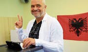 Der albanische Premierminister Edi Rama (52). (Bild: Malton Dibra/EPA (Tirana, 25. Juni 2017))
