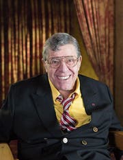 Jerry Lewis bei einem Interview im TZL Chinese Theatre in Los Angeles. (Bild: Dan Steinberg/AP (12. April 2014))