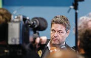 Schleswig-Holsteins Umweltminister Robert Habeck. (Bild: Markus Scholz/Keystone)