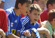 Trotz Qualitätsmängel sind die FCL-Trikots bei den Fans beliebt. (Corinne Glanzmann/Neue LZ)