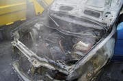 Vom Motor ist nicht viel Erkennbares geblieben. (Bild: Zuger Polizei)