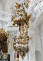 Hochaltar in der Klosterkirche St. Urban (Bild: Roger Grütter)