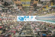 Eines der beliebtesten Fotosujets von Hongkong: das «Monster Building» aus den 60er-Jahren am Quarry Bay. (Bild: Getty)