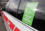 Die Polizei ist derzeit besonders viel in den Quartieren unterwegs. (Archivbild)