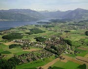 Blick auf die Gemeinde Hünenberg. (Bild: PD)