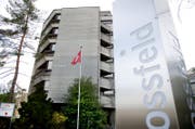 Das Alterszentrum Grossfeld in Kriens. (Bild: Corinne Glanzmann (Kriens, 1. Februar 2016))