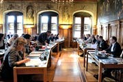 Die CVP hätte mehr Sitze erobern können, hätte sie mit der SVP kooperiert, glaubt Olivier Dolder. Blick in eine Sitzung des Grossen Stadtrates. (Bild: Nadia Schärli / Neue LZ)