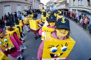 Der Fasnachtsumzug 2008 in Erstfeld. (Bild: Archiv/Neue UZ)