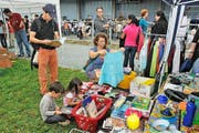 Ist ein Treffpunkt für Secondhand-Fans: der Flohmarkt im Kulturzentrum Südpol, der jeweils am ersten Sonntag des Monats stattfindet. (Bild: PD)