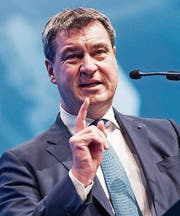 Der neue CSU-Spitzenkandidat: Markus Söder. (Bild: Lukas Barth/EPA)