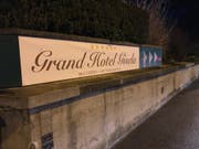 Der Eingang zum Grand Hotel Gisela ist signalisiert. (Bild: jem)