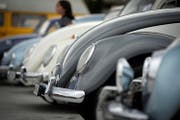 VW-Käfer-Ausstellung im Verkehrshaus. (Bild: Pius Amrein (Luzern, 14. Mai 2011))