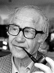 Der Bündner Autor Oscar Peer (1928–2013). (Bild: PD/Yvonne Böhler)