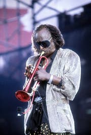 Miles Davis auf einer Aufnahme von 1986. (Bild: Keystone)