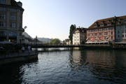 Die Reussbrücke. (Bild René Meier/Zisch)