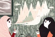 Illustrationen aus dem Buchprojekt "I'M MIGRANT". (Bild: PD)
